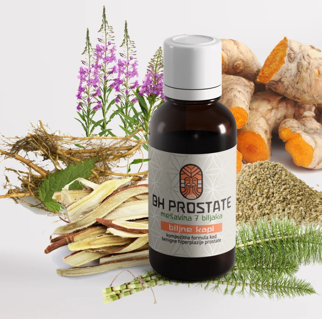 Biljni preparat BH Prostate za zdravlje prostate