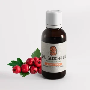 Beli glog tinktura, biljne kapi za srce i cirkulaciju