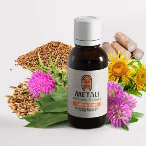 Biljne kapi Metali Detoks za čišćenje organizma od metala.